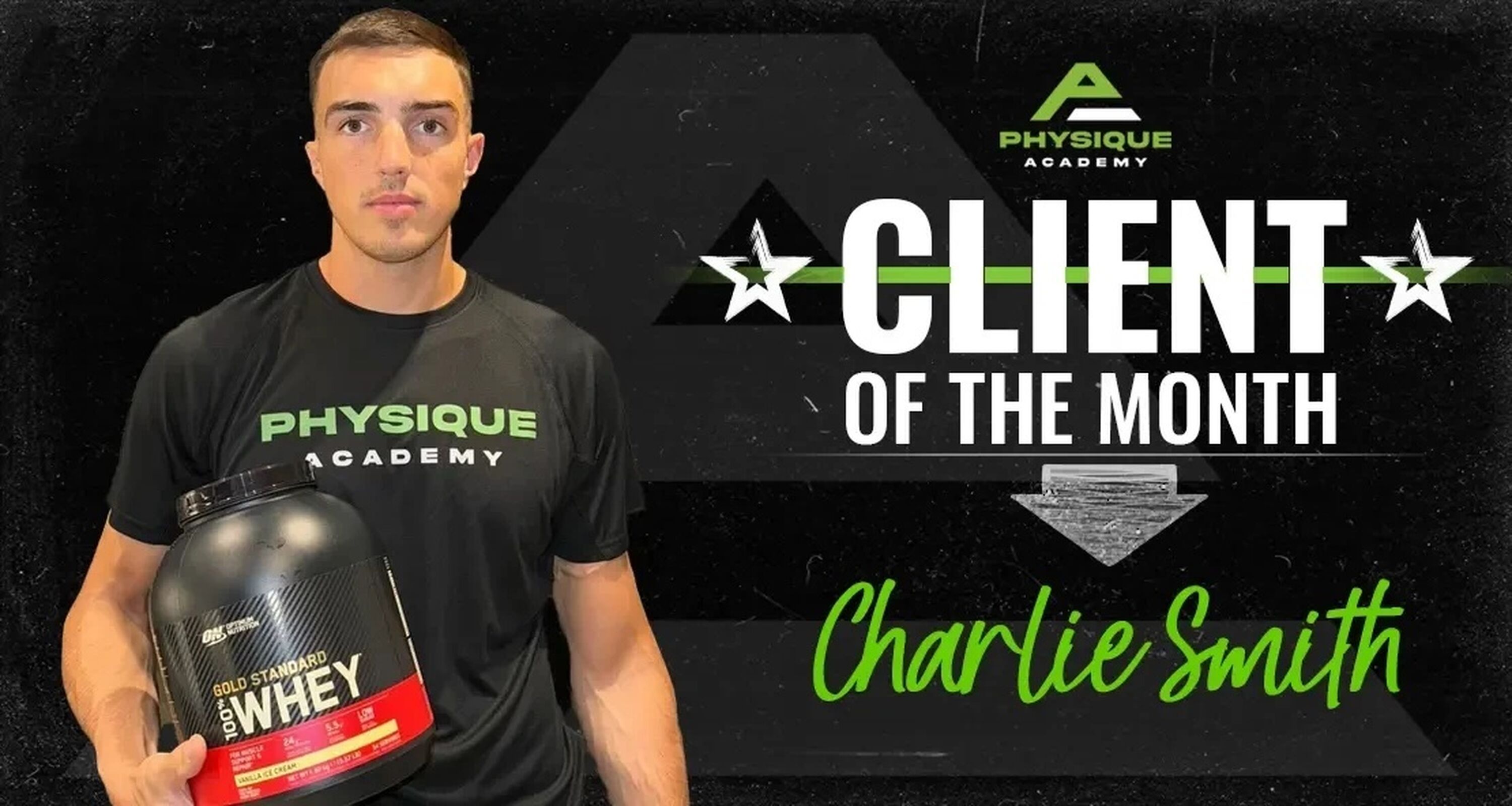 Client of the Month - Charlie Smith